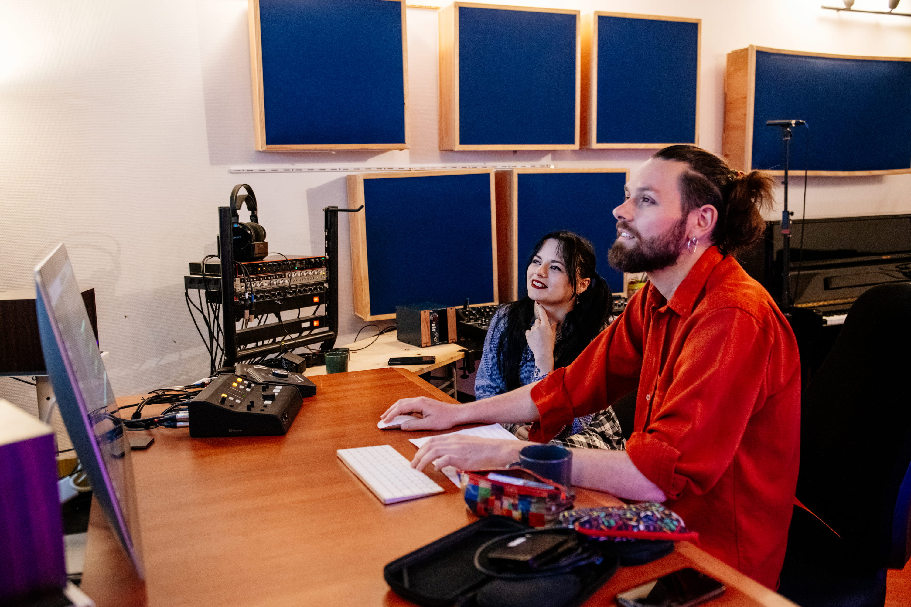 Session studio — un cadre structuré